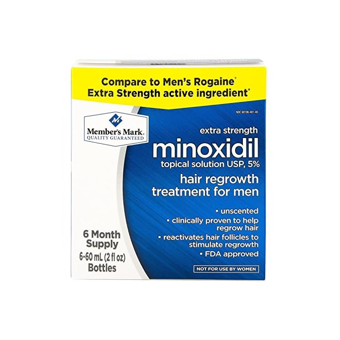 Buy Member's Mark Minoxidil 5% Solution (2 fl. oz, 6 ct.) Online at ...