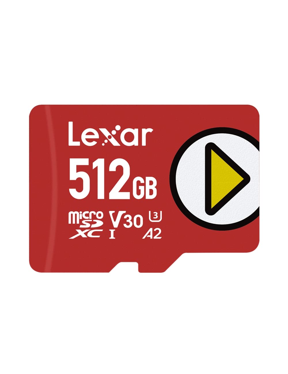 LexarPLAY 512GB microSDXC UHS-I-Card, Up To 150MB/s Read, Compatible-with Nintendo-Switch, Portable Gaming Devices, Smartphones and Tablets