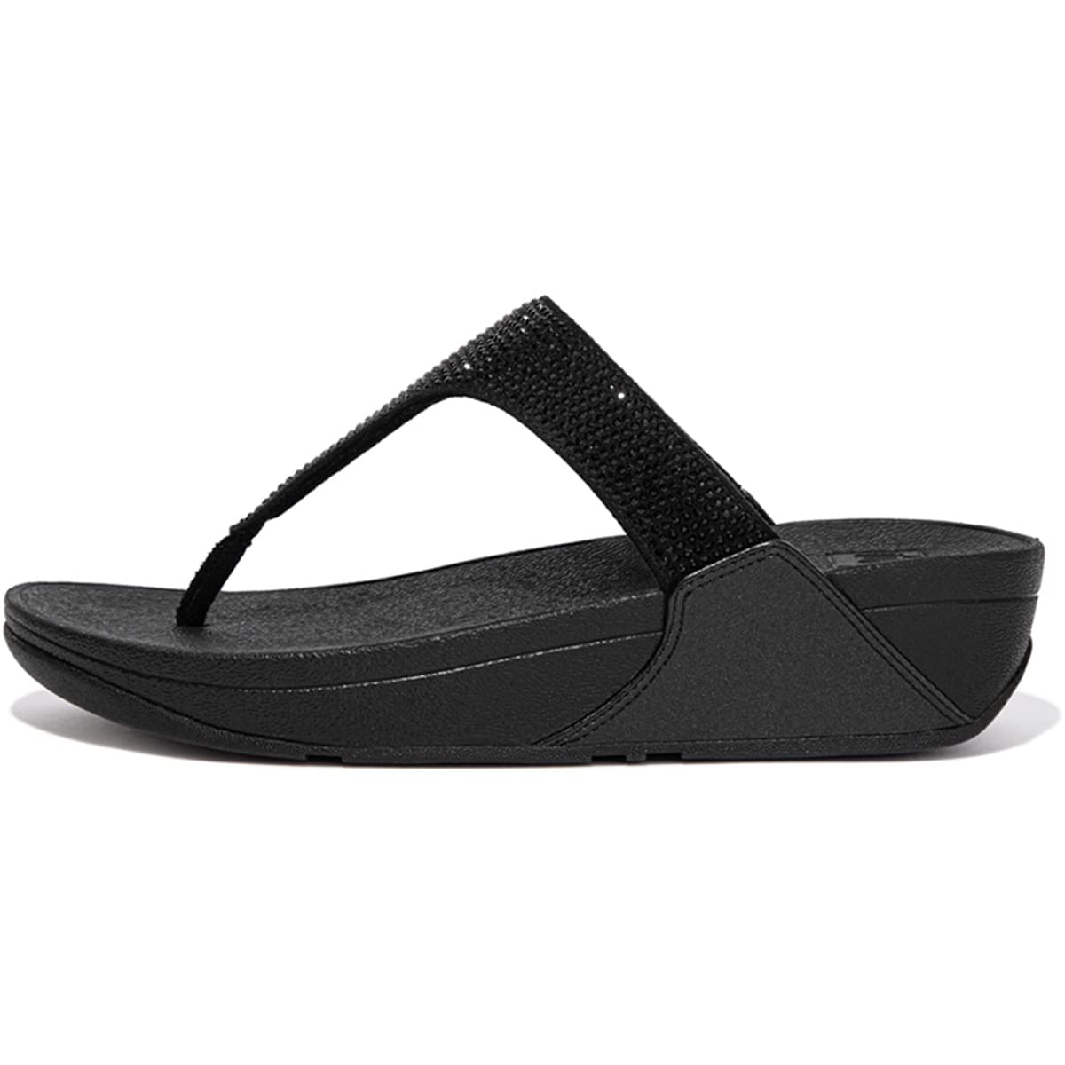 fitflopWomen Black Synthetic Chappals, EU/39 UK/6