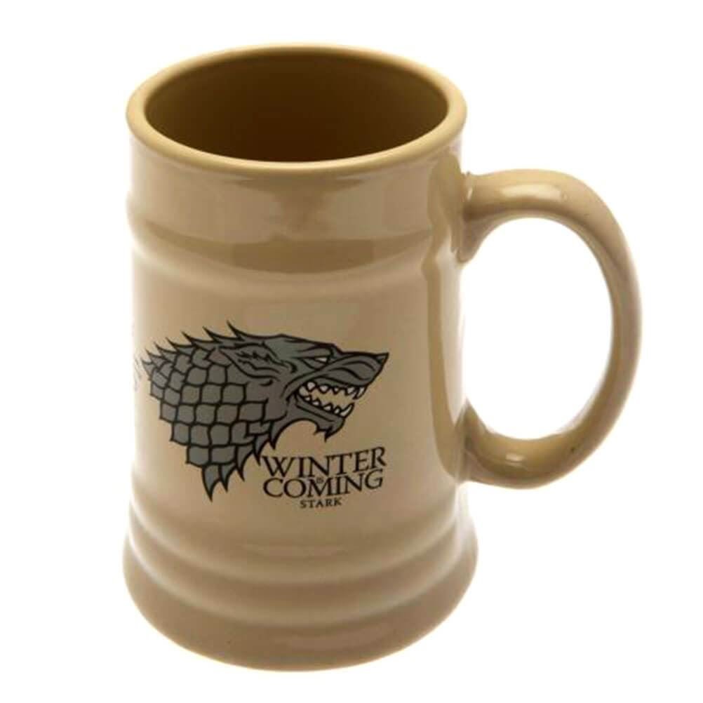 Pyramid International GAME OF THRONES - HOUSE STARK (CERAMIC STEIN MUG), 21 x 21 x 1.3 cm- Multi-colour