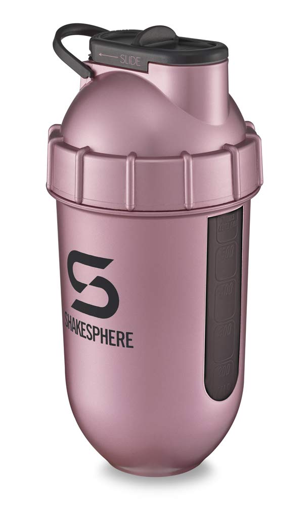 SHAKESPHERETumbler View - 700 ml Rose Gold Black