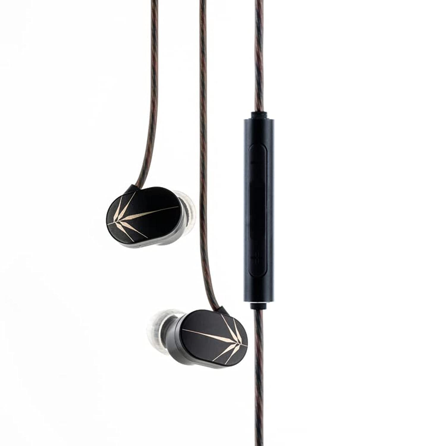 Moondrop CHU High Performance Dynamic Driver IEMs Wired in Ear Earphone with mic (Black)