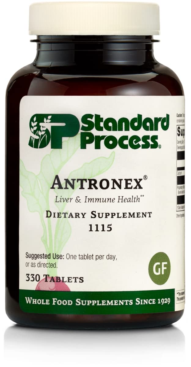 Standard Process Antronex - Whole Food Immune System Support and Liver Health Supplement with Calcium - 330 Tablets