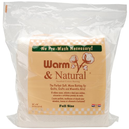 quilting batting by the roll - Warm & Natural Cotton Batting, Full Size 90