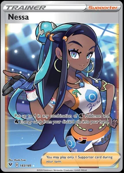 Pokemon - Nessa - 183/185 - Vivid Voltage - Full Art