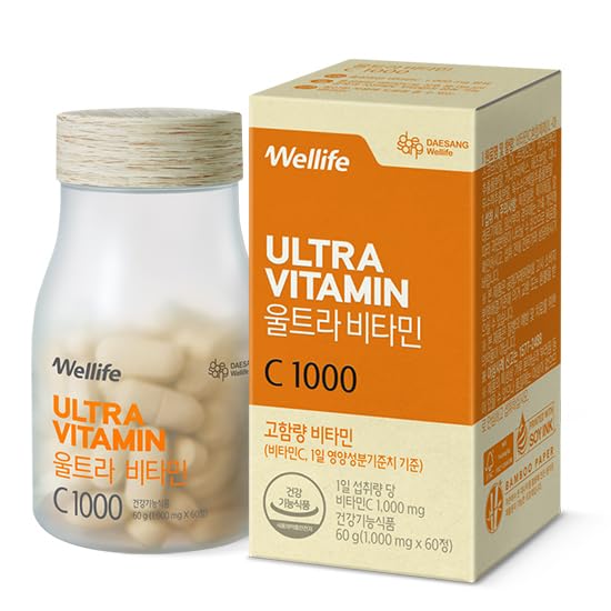 DAESANG - Ultra Vitamin C 1000 - High-Potency, Immune Support, Antioxidant Activity, Korean Supplement