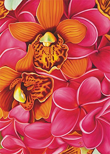 Pacifica Island Art Set of 12 Hawaiian Greeting Cards - Hot Kiss by Anna Keay - Wedding