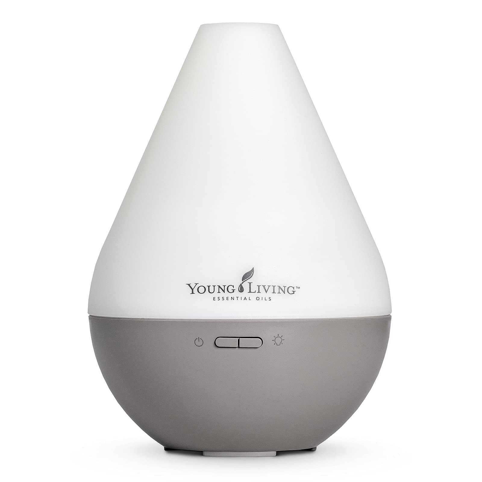 Young LivingDewdrop Essential Oil Diffuser | 3 Mist Modes, Ultrasonic Technology, & 10 LED Lights | Auto Shut-Off, 10-Hour Run Time | Aromatherapy for Relaxation & Focus