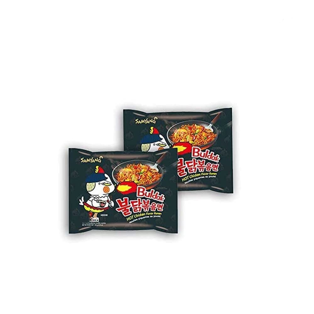 Buldak Samyang Noodle Hot Chicken Pouch Pack of 2