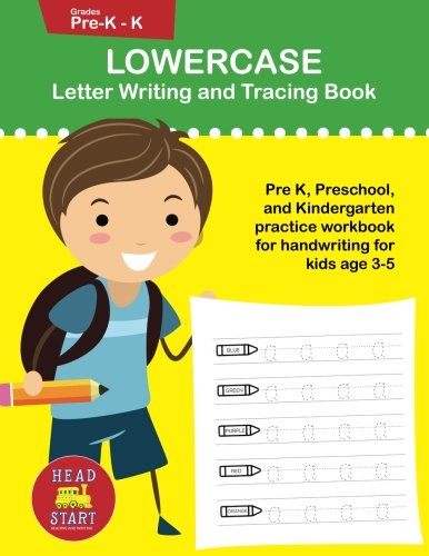 Lowercase Letter Writing and Tracing book (letter tracing books for kids ages 3-5)