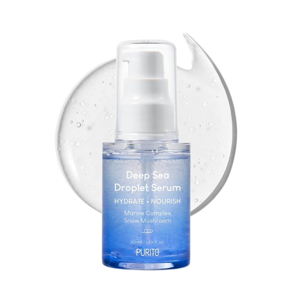 PURITODeep Sea Droplet Seurm / 1.01 Fl Oz/Vegan & Cruelty-Free/Safe Ingredients/Facial Serum