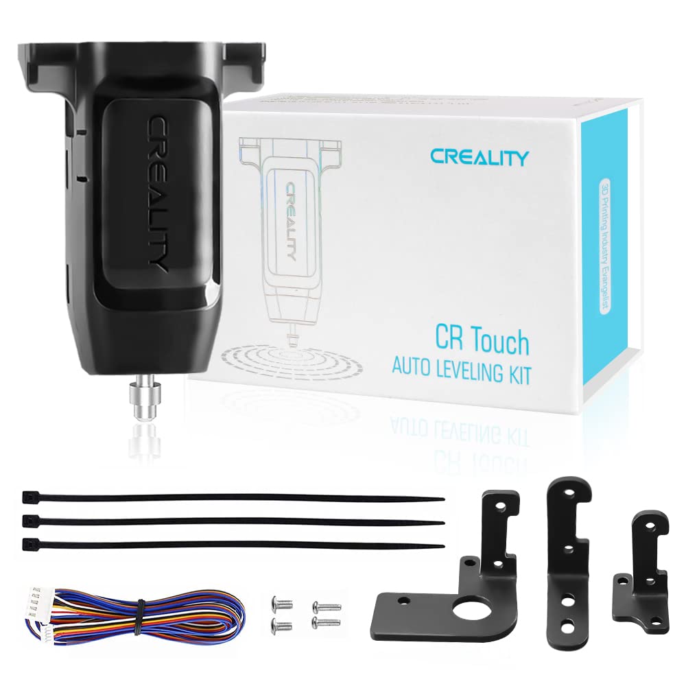 CrealityOfficial CR Touch Auto Leveling Kit, 3D Printer Auto Bed Leveling Sensor Kit for Ender 3 / Ender 3 V2 / Ender 3 Pro/Ender 3 Max/Ender 5 / CR-10 Printers with 32 Bit V4.2.2 / V4.2.7 Mainboard