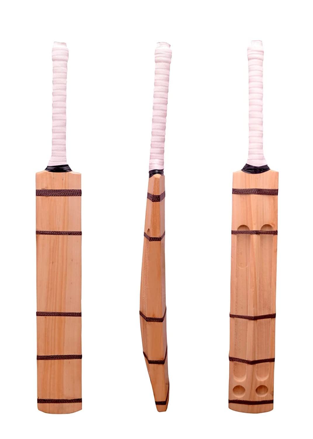 Mayra Sports & FitnessMs Wooden Cricket Taniss Bat With Cover Full Size (Kashmiri Scoop Bat)