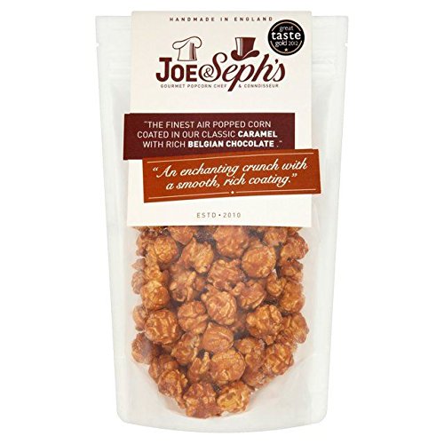 Joe & Seph's Caramel & Belgian Chocolate Popcorn - 80g