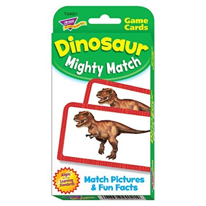 Trend Enterprises Dinosaur Mighty Match Challenge Cards, Inc.