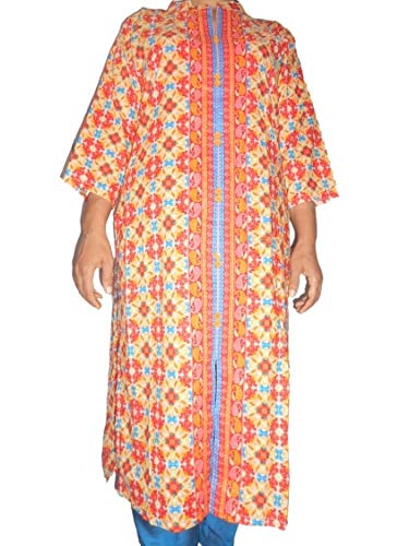 WW Passion Women Cotton Printed Color Kurti with Assorted Colour Comfort Wears