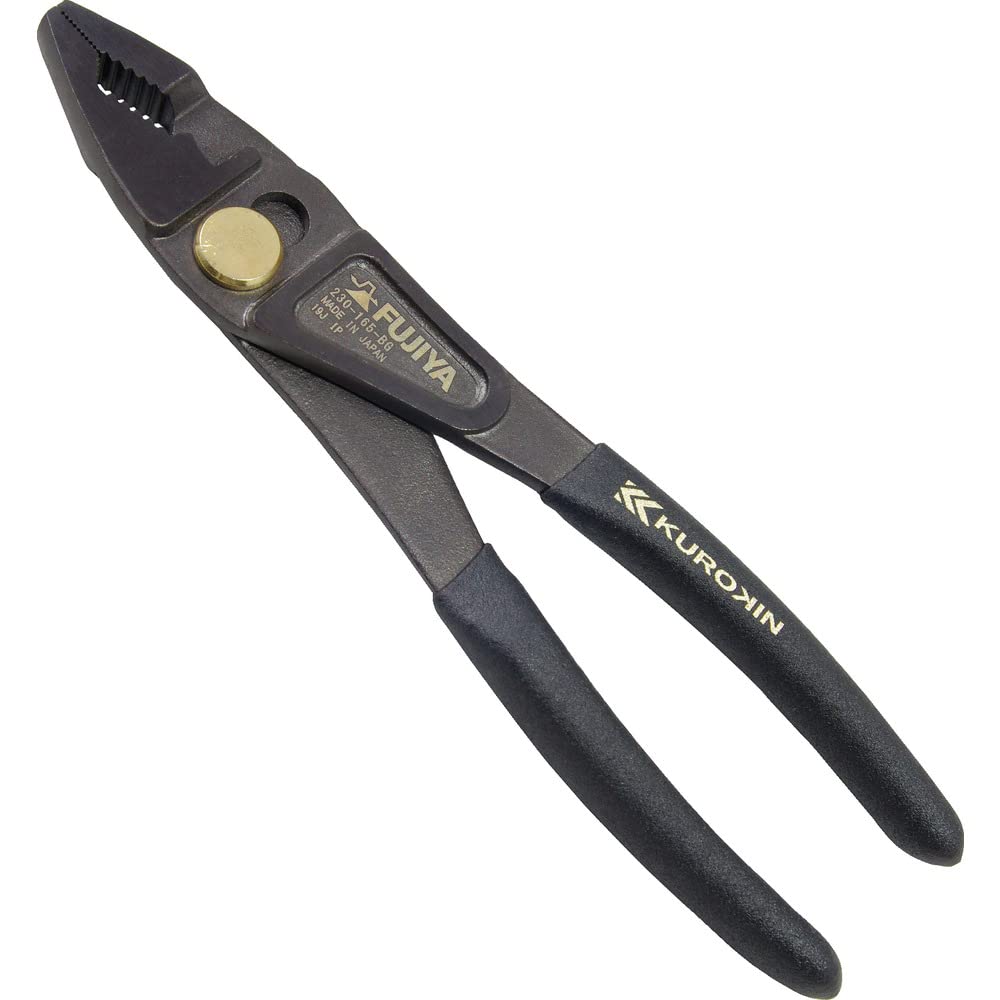 FujiyaTools, 230-165-BG, Lightweight Slip Joint Combination Pliers, Black & Gold color-, 7 Inch