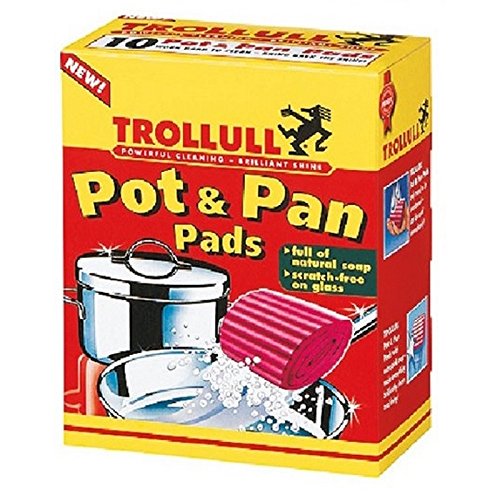 TROLLULL Pot & Pan Pads - Pack of 10