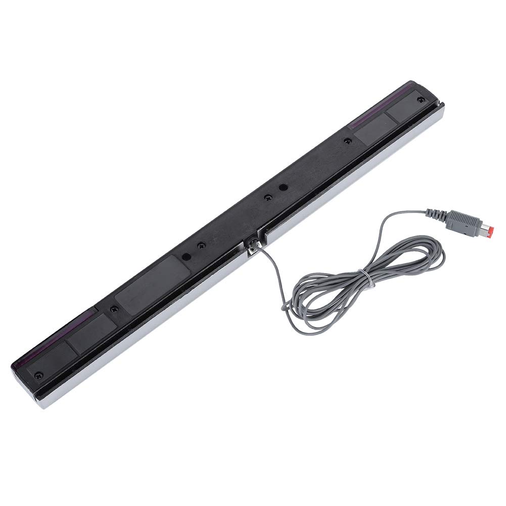 Wii Sensor Bar Sensor Bar, Game Sensor Bar with a Stand Wired Sensor Bar, Wired Receiver IR Signal Ray Sensor Bar for WII U for Nintendo WII Wii Consol