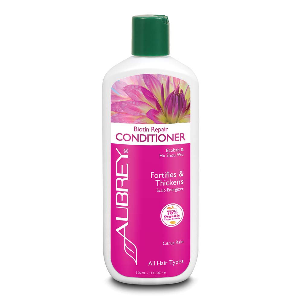 Aubrey Organics, Conditioner, Biotin Repair, Citrus Rain, 11 fl oz (325 ml)