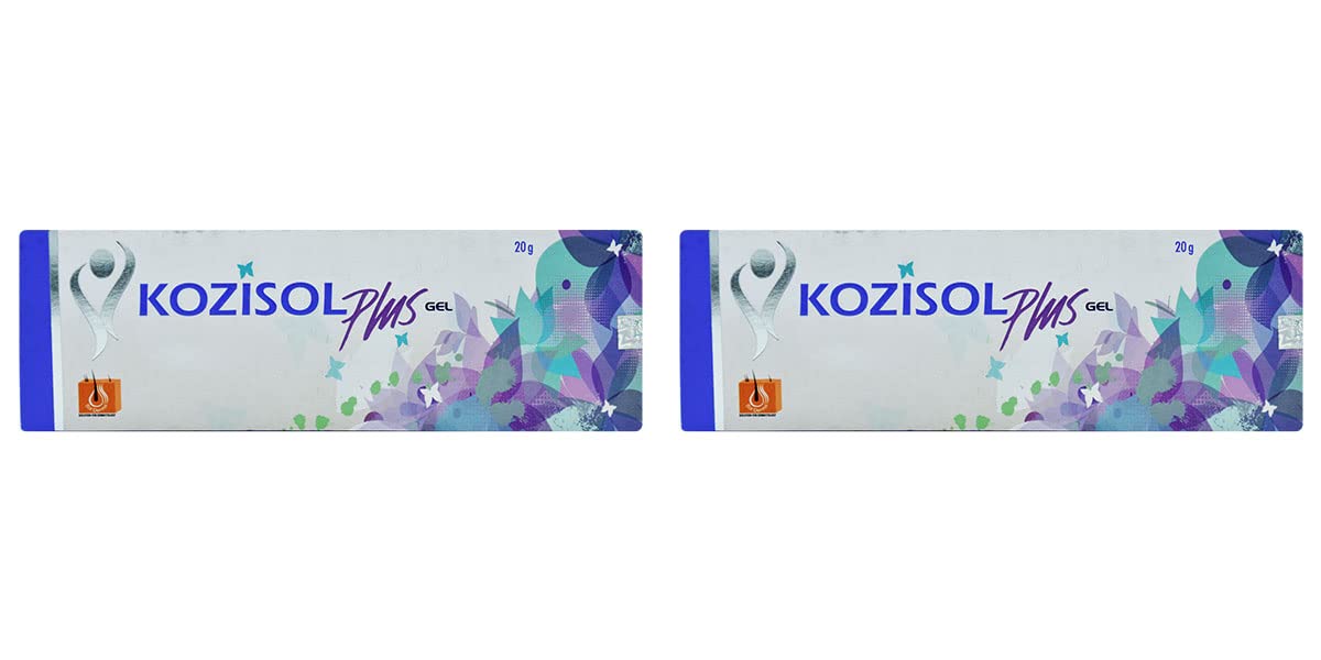 Kozisol Plus Gel 20gm-Pack of 2