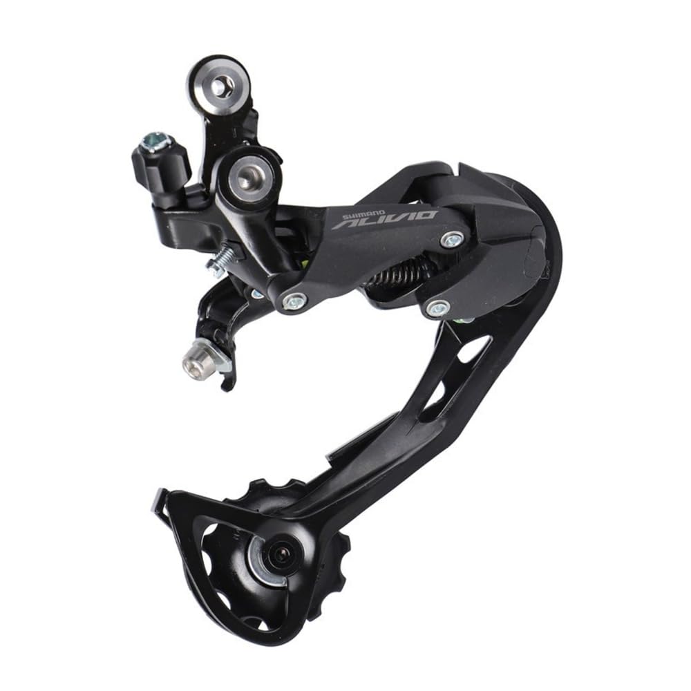 SHIMANO,Black,ERDM3100SGS Alivio Alivio M3100 rear derailleur, 9-speed, Shadow design, SGS long cage