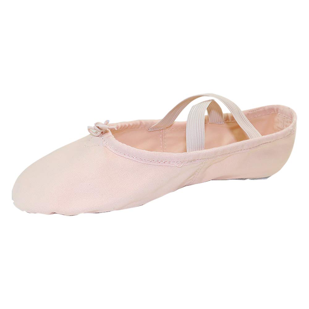 Danzcue Adult Split Sole Canvas Ballet Slipper