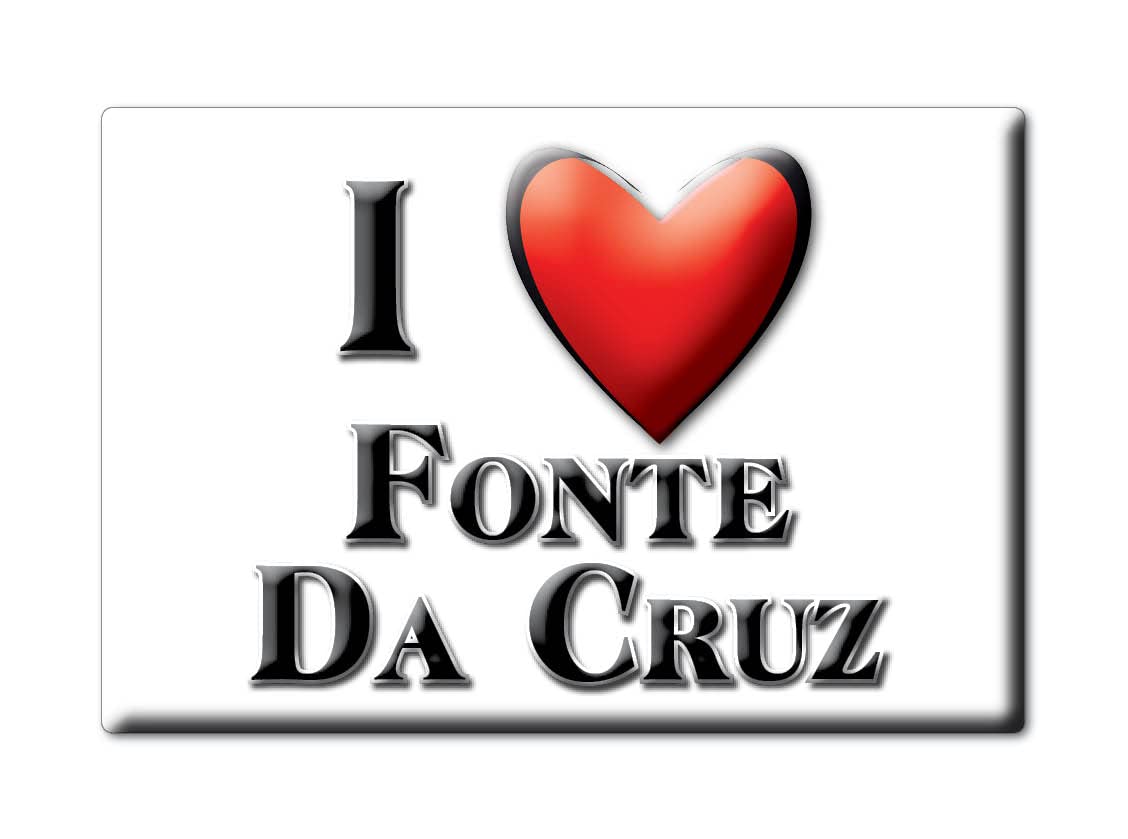 Enjoymagnets FONTE DA CRUZ (BR) FRIDGE MAGNET PORTUGAL BRAGA SOUVENIR I LOVE GIFT PRESENT