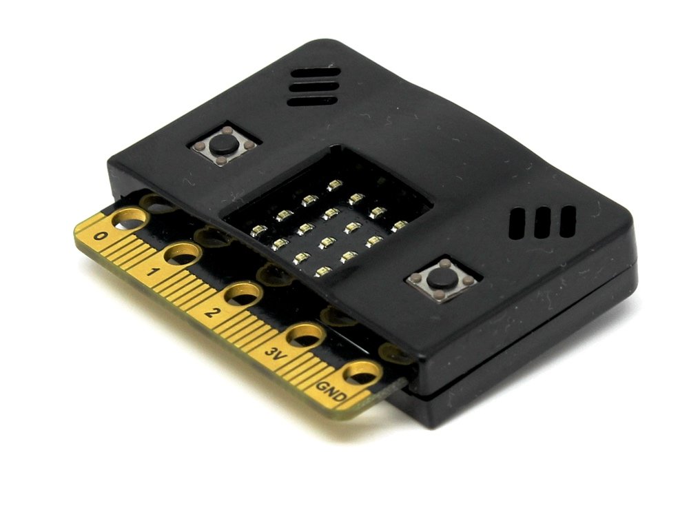 SB Black Case for BBC Micro:BitACCESS to All PortsMounted in 30 Seconds Open (Black)