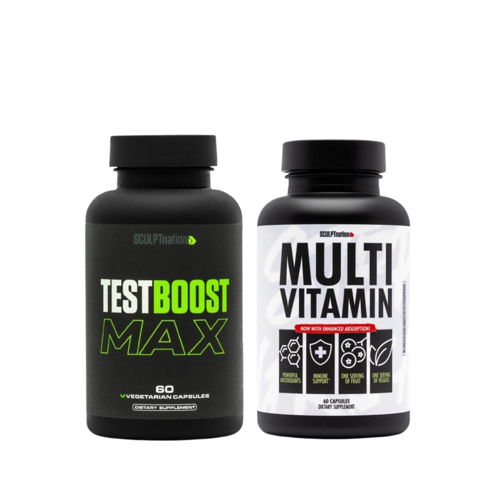 by V Shred Test Boost Max and Multivitamin Bundle