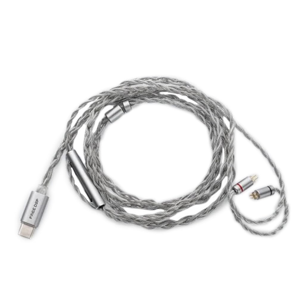 MoondropFree DSP USB-C Earphone Upgrade Cable Fully Balanced Audio Output DSP Cable