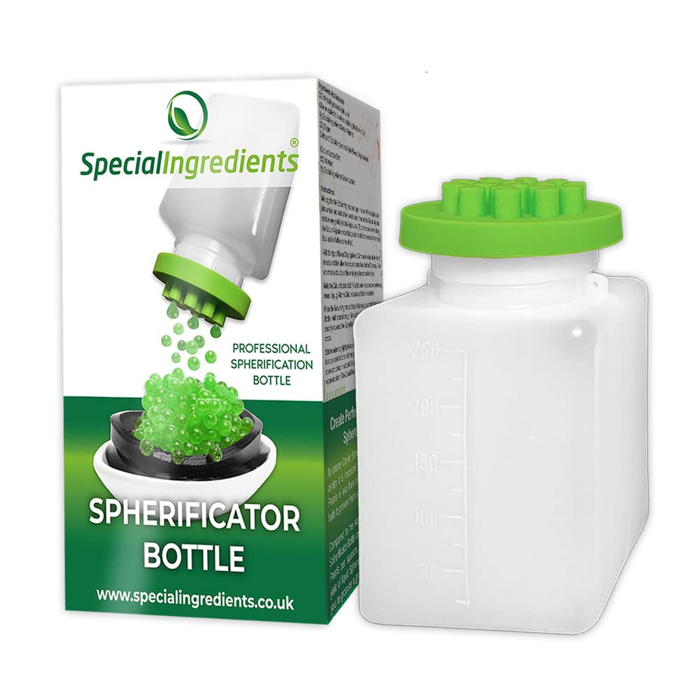 Special Ingredients Spherificator Bottle - Create Caviar Pearls Quickly and Easily