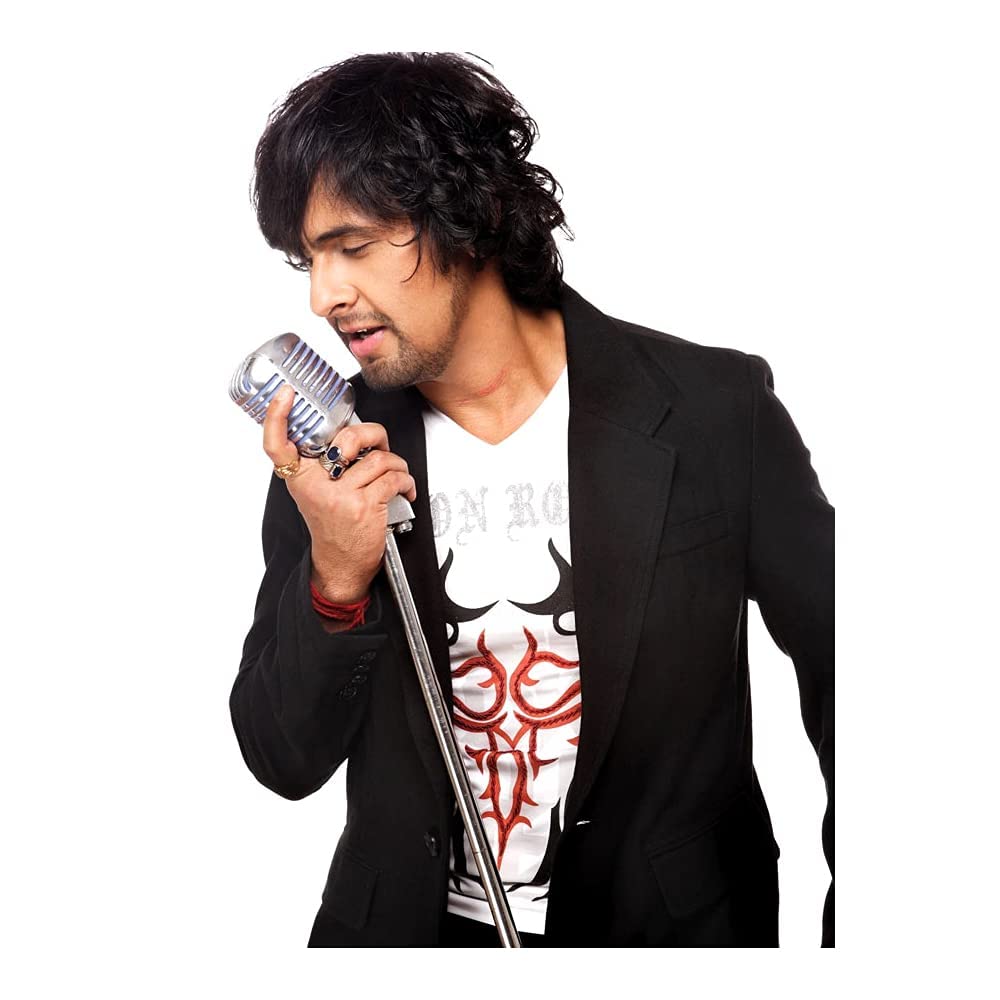 KARTMEN singer sonu nigam Print Rolled Wall Poster (Paper, 18 X 12 inch, Multicolour)