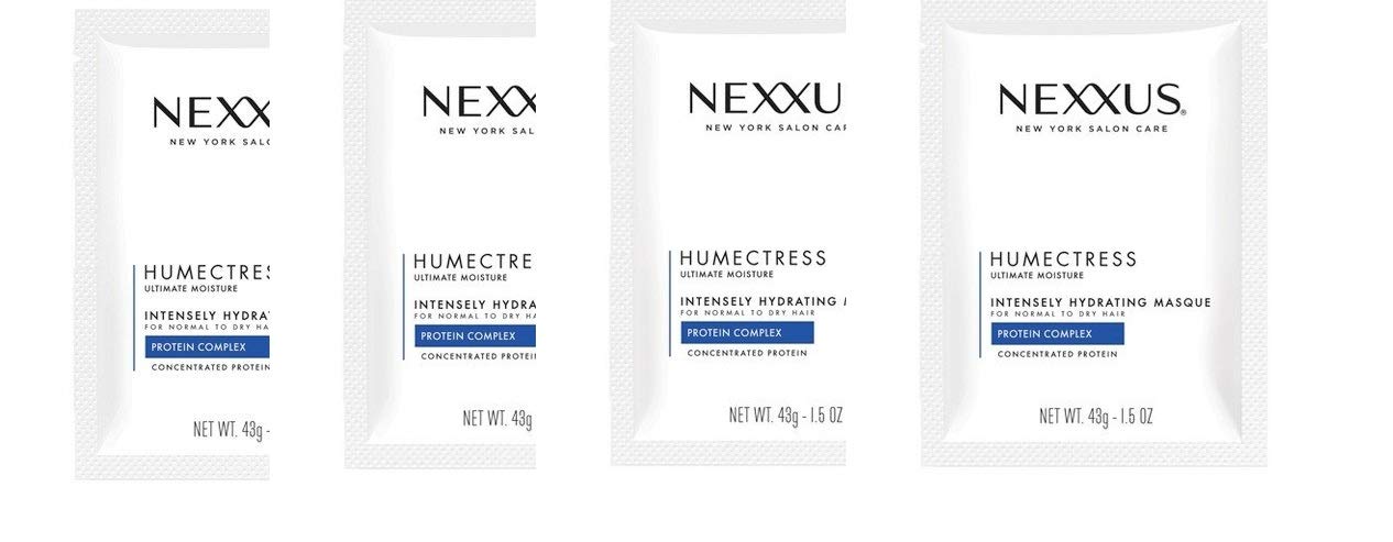 NexxusNew York Salon Care Humectress Ultimate Moisture Protein Complex Intensely Hydrating Masque 1.5 oz(pack of 4)