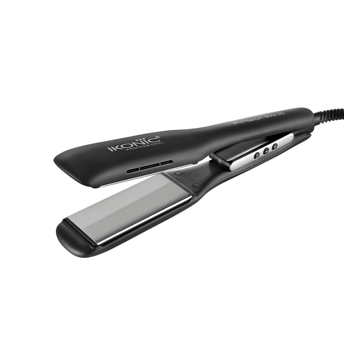 IKONICProfessional Pro Shine Hair Straightener, Black