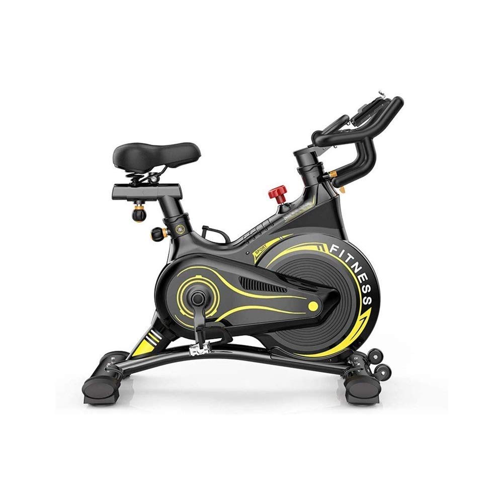 AJH Professional Indoor Exercise Bikes,with Electronic meter display: scan, speed, time, distance