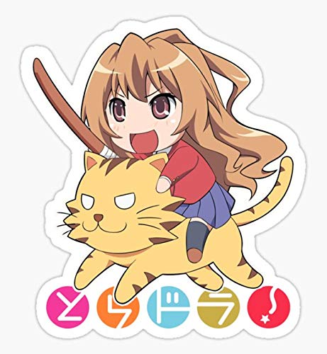 Toradora Sticker - Sticker Graphic - Auto, Wall, Laptop, Cell, Truck Sticker for Windows, Cars, Trucks