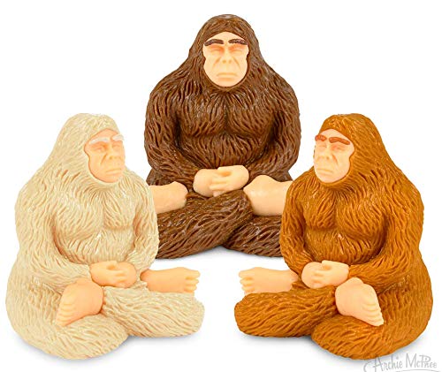 Accoutrements 3 Piece Meditating Bigfoot Set - Colors May Vary