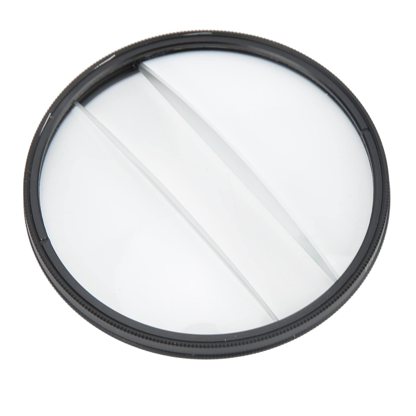 Zoom Center Filter, Double Glass Split Diopter Filter Flexible Use 77mm for Shooting