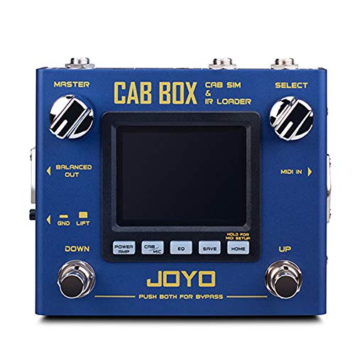 JOYO Cab Box - Guitar Amplifier Cabinet Speaker Simulator and IR Loader