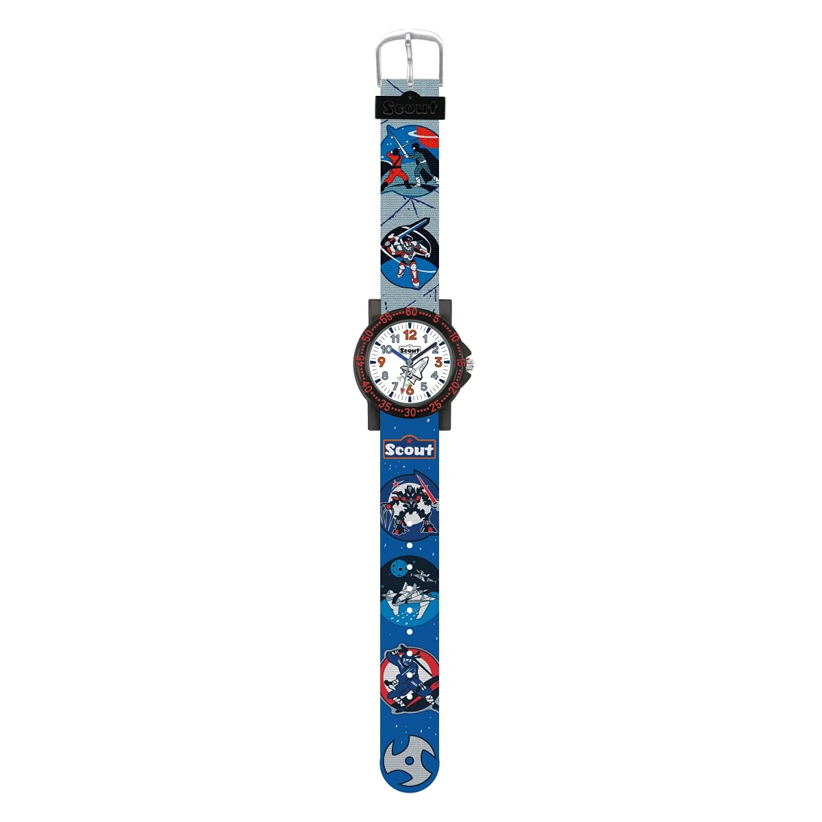 LACZ DENTONScout 280375026 Boys' Analogue Quartz Watch with Textile Strap