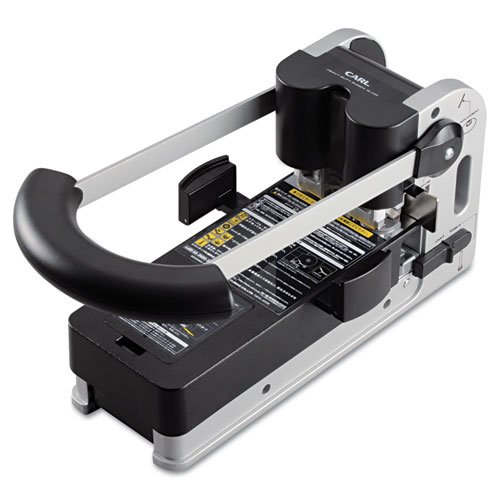 300-Sheet Extra Heavy-Duty XHC-2300 Two-Hole Punch, Strong Handle Grip, Sold as 1 Each