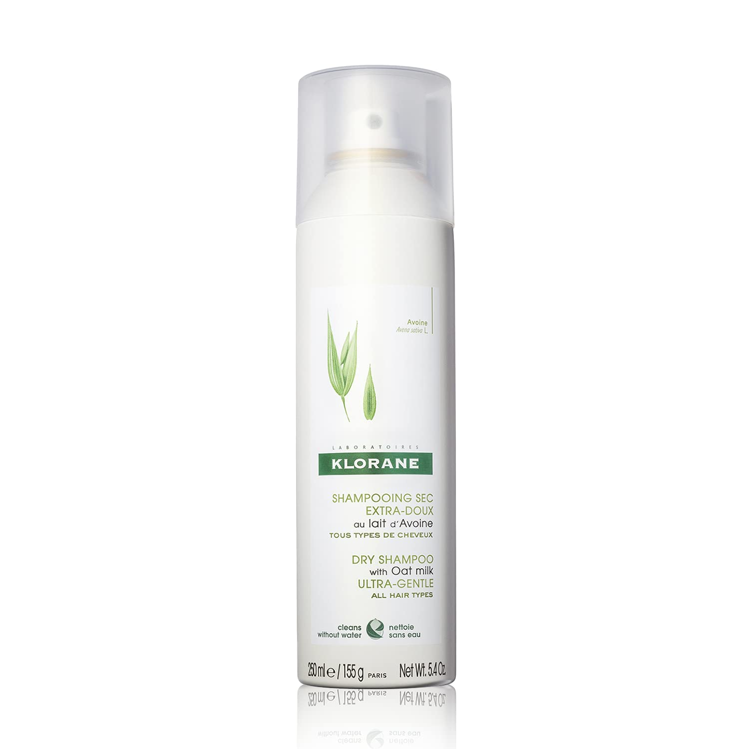 KloraneUltra-Gentle Dry Shampoo with Oat+ - Gentle Formula Instantly Revives Hair - Paraben & Sulfate-Free