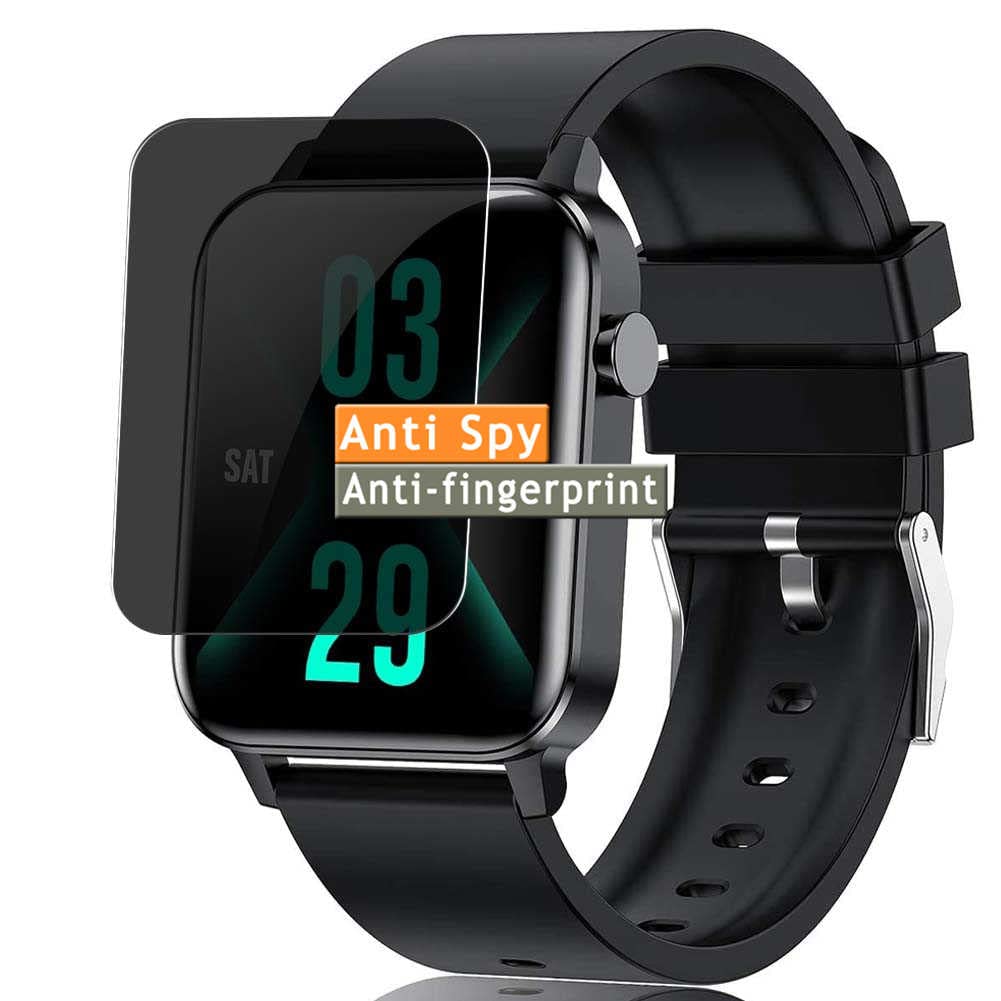 Privacy Screen Protector, compatible with Judneer Andfive TS11 1.4" Smartwatch Smart Watch Anti Spy Film Protectors Sticker [ Not Tempered Glass ]