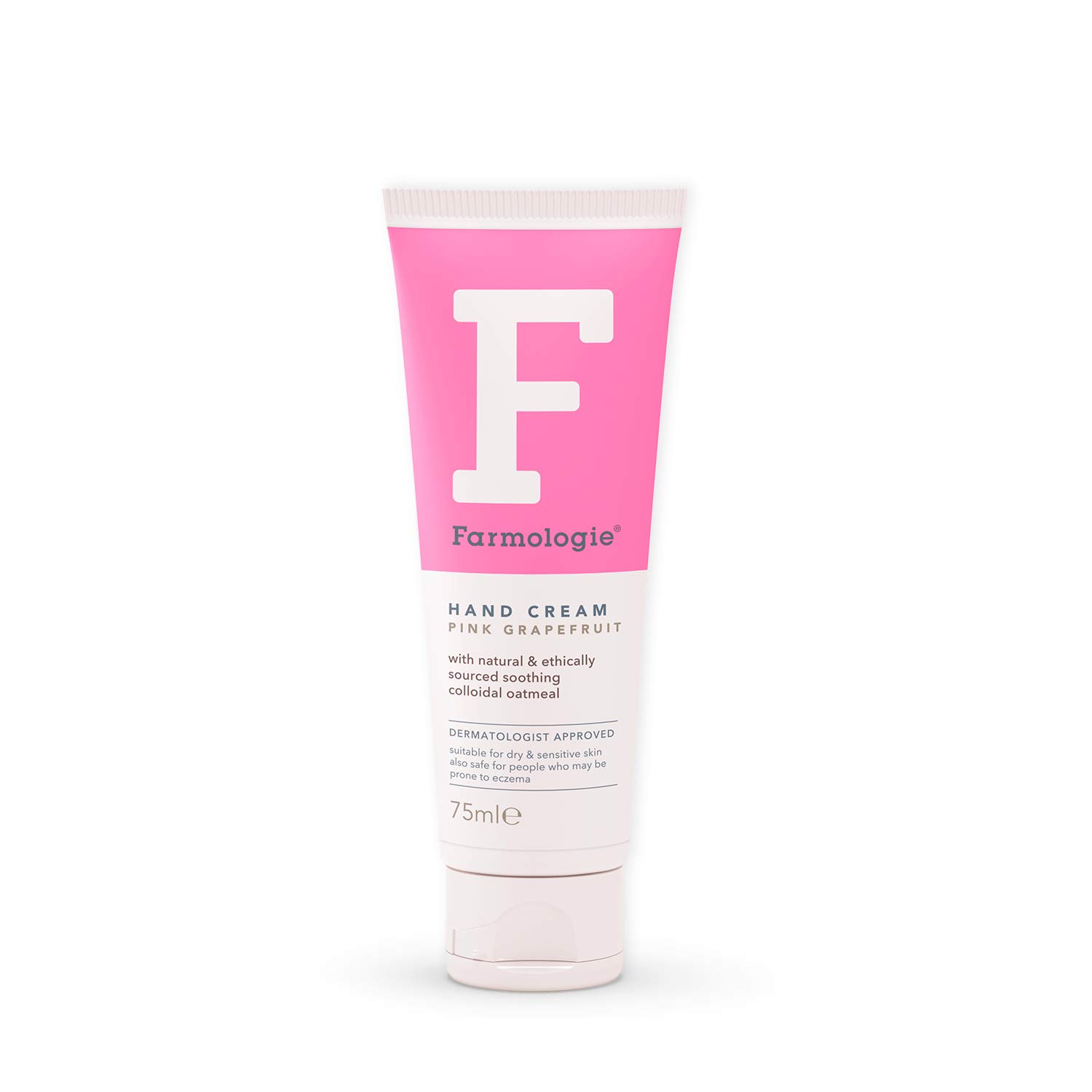 Farmologie - Hand Cream, Moisturise & Hydrate, For Dry & Sensitive Skin, Pink Grapefruit, 75 ml