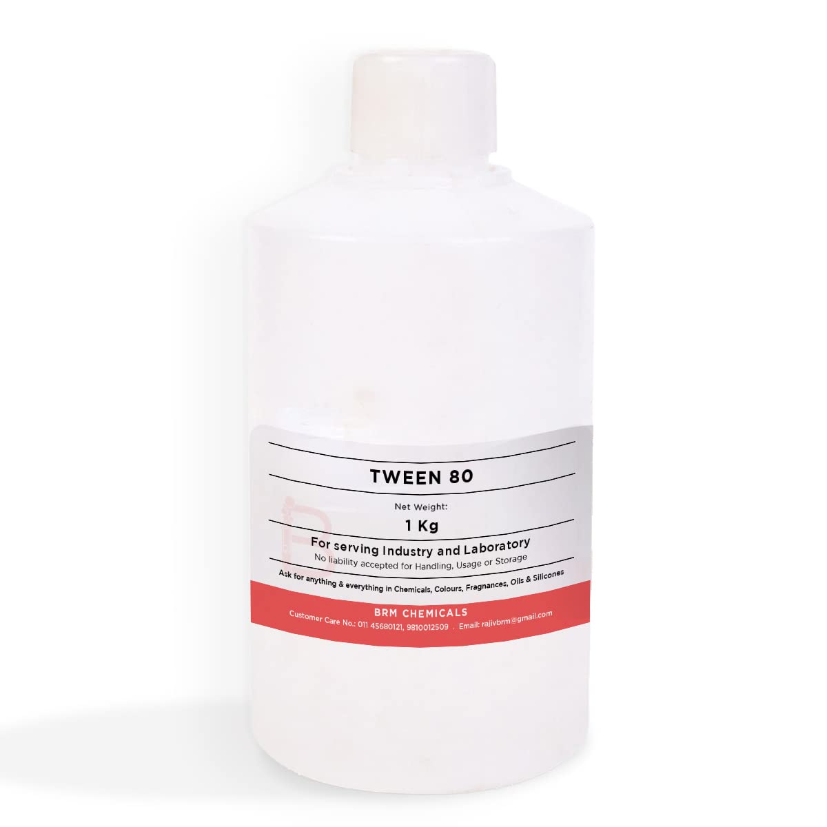 BRM Chemicals Tween 80 - Solubilizer Surfactant & Emulsifier - Water Soluble - 1 KG