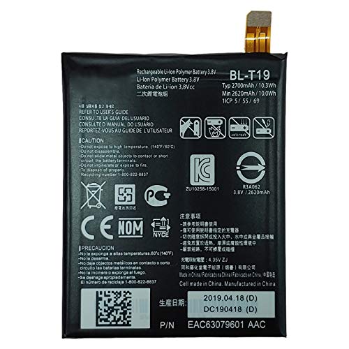 Huismerk BL-T19 Li-ion polymer battery for LG Nexus 5X H791 H798 H790