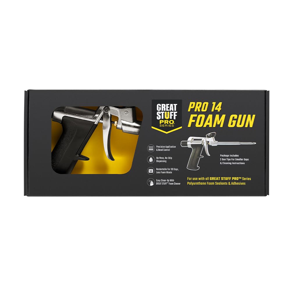 Great StuffPro 14 Foam Dispensing Gun, Silver