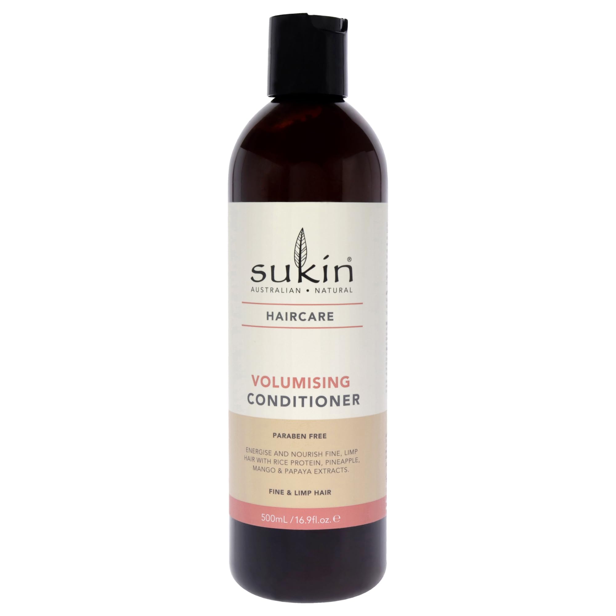 Sukin Volumising Conditioner, Fine and Limp Hair, 16.9 fl oz (500 ml)