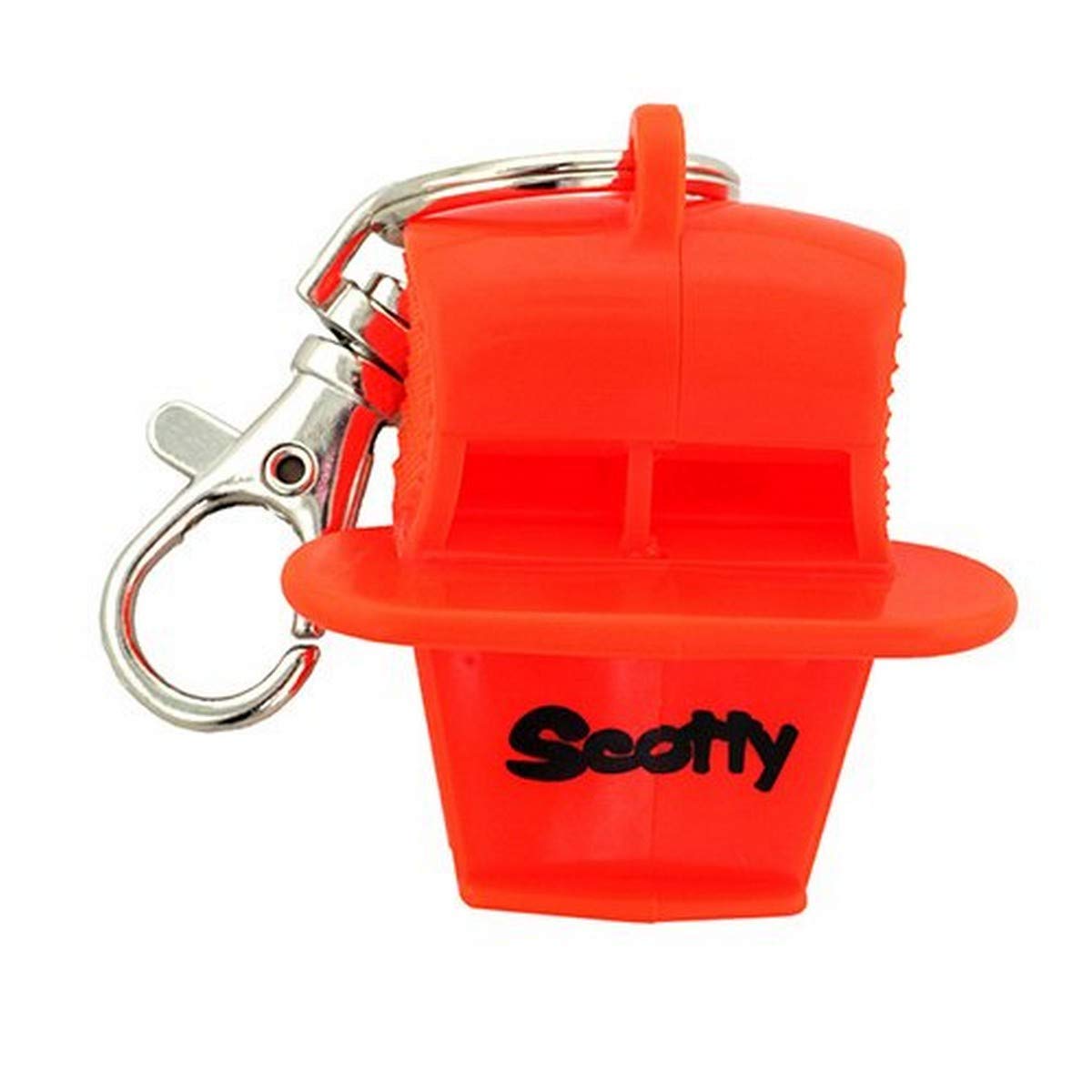 ScottyUnisex's 0780, LifeSaver Whistle, Silver/Red, S